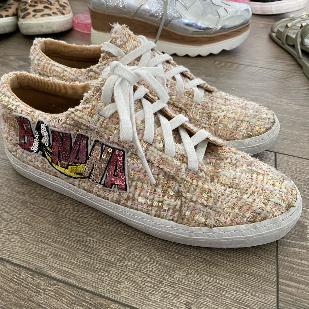 Zara Tweed Sneakers